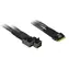 Inter-Tech SFF-8654 8i - 2x SFF-8643 / Kabel / 0,75 m / 24 Gbit/s