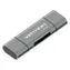 Vention Čtečka paměťových karet USB 3.0/USB-C šedá / Čtečka paměťových karet / SD / microSD / 5000 Mbit/s
