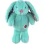 DOG FANTASY Hračka Zajíček Cuddle s tlukoucím srdcem tyrkysová / 29 cm / polyester