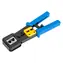 Lanberg Krimpovací kleště RJ45/RJ12/RJ11 / Krimpovací kleště / žluto-černé