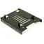 Inter-Tech Instalační rámeček 3,5" pro 2x 2,5" HDD černá / Rámeček pro pevné disky / Ocel
