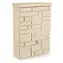 PROSPERPLAST Sud na dešťovou vodu MAURANO sláměný granit / 300 l / 40 x 118 cm