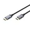 Unitek DisplayPort 1.4 kabel černá, šedá / Kabel DisplayPort / 8K 60Hz / 4K 240Hz / DSC / 1,5 m