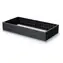 Prosperplast BASE WOODY antracit / Vyvýšený záhon / 149,2x75,6x25 cm / plast