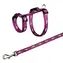 TRIXIE Postroj s vodítkem pro králíky 25-44 cm / Postroj s vodítkem / Nylon / Vodítko 1,25 m
