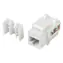 Lanberg Keystone modul RJ45-LSA CAT.6 bílá / Keystone modul / UTP / 90°