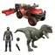 MATTEL Figurka Jurský svět JKG91 Dinosaurus a terénní vozidlo / od 4 let