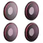 PGYTECH P-32C-013 / Sada 4 filtrů ND-PL / ND8, ND16, ND32, ND64 / pro DJI Osmo Action 3