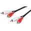 Goobay audio kabel 2x Cinch - 2x Cinch černý / Audio kabel / 1,5 m