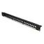 Extralink Patch panel 24 port UTP / Patch panel / 19" / 1U / černý