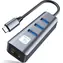 Techly USB-C hub s Gigabit LAN / USB hub / 3x USB / RJ-45 Gigabit Ethernet