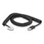 Delock Spirálový kabel RJ50 - USB 2.0 Typ-A černá / Kabel / 2 m / rovné konektory