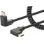 Manhattan USB-C černá / USB kabel / USB-C (M) - USB-C (M) / 1 m