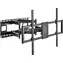 Maclean MC-482 černý / Nástěnný držák pro TV / 33-55" / VESA 200x200 - 900x600 / nosnost 35 kg