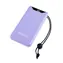 Intenso Powerbank F10000 fialová / Powerbanka / 10000 mAh / USB-C / USB-A / PD 20W / LCD displej