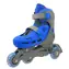 Rulyt Triskate Basic šedo-modrá / Dětské kolečkové brusle / vel. S (31-34) / 4 kolečka / nastavitelné
