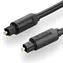Vention Toslink (M) - Toslink (M) 1 m černý / Optický audio kabel / TOSLINK