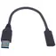 PremiumCord / Redukce USB / USB-A (M) - USB-C (F) / USB 3.2 Gen 2 / 10 Gbps / 60 W / 20 cm