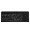 Contour Active Key Industry 4.0 černá / Klávesnice s trackballem / IP68 voděodolná / Drátová USB / QWERTZ DE