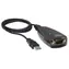 EATON adaptér USB-A na RS232 DB9 0,91 m černá / Adaptér / DB9 samec / USB-A samec