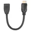 TB Touch HDMI (M) - HDMI (F) černá / Redukce / 0,15 m / HDMI 2.0