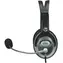 Manhattan Stereo Classic černá / Headset / mikrofon / 3,5mm jack / 32 Ohm / 2,5 m kabel