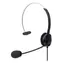 Manhattan Mono USB headset On-Ear černá / Headset / Mono / USB-A / 69 g