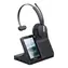 Yealink WH64 Mono (MS Teams) černá / Mono náhlavní souprava / mikrofon / Bluetooth 5.3 / USB-C / výdrž 41 h