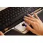 Contour RollerMouse Red Max + opěrka na paži / Myš s ergonomickou podložkou / 2800 DPI / 6 tlačítek / USB-C