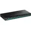 TRENDnet 16-portový PoE+ switch bez ventilátoru / Switch / 16x Gigabit PoE+ / 123 W / 32 Gbit/s
