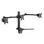 Equip stolní stojan pro 3 monitory černá / Stolní stojan / 17-27" / nosnost 21 kg / VESA 75-100 / 360°