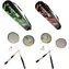 Badmintonový set 2 pálky a míček / Sada na badminton / 65 cm / pouzdro / 3+ roky