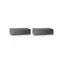 LevelOne HDMI extender Cat5 HDBaseT šedá / HDMI extender / 4K/30Hz / PoE / 100 m / IR & RS-232