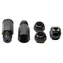 LogiLink Spojka RJ45 voděodolná černá / Spojka RJ45 / 2x RJ45