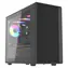 darkFlash DB460M černá / Skříň / M-ATX / ITX / tvrzené sklo / bez ventilátorů / bez zdroje