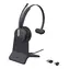 Yealink BH70 Mono (MS Teams) černá / Mono náhlavní souprava / mikrofon / Bluetooth 5.2 / nabíjecí stojánek USB-A/C