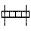 Yealink MB-Wallmount-860 černá / Nástěnný držák / Pro obrazovky 75-86\"