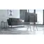Techly 107241 vlašský ořech / Podlahový TV stojan / 49-70" / nosnost 40 kg / VESA do 600x400