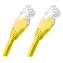 XtendLan Cat6 UTP žlutý / Patch kabel / 0,5 m