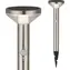 Maclean MCE465 C/M chrom mat / Solární LED lampa / senzor pohybu / IP44 / 3 režimy / Li-ion 1200 mAh