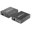 XtendLan HDMI extender 40 m / Vysílač a přijímač / 4K/2K/1080p po CAT6 / PoC / Přenos IR a USB (KVM)