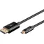 Goobay 75704 černá / Kabel / USB-C na DisplayPort / 4K 60Hz / 1 m