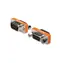 Digitus Null Modem D-Sub9 M/F / Redukce / Kovové pouzdro