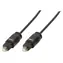 LogiLink optický audio kabel Toslink-Toslink černá / Optický audio kabel / 0,5 m
