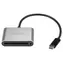 StarTech čtečka CFast karet USB-C černá/stříbrná / Čtečka paměťových karet / USB 3.2 Gen 1 / hliník
