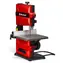 Einhell TC-SB 200+ červená / Pásová pila / 300W / hloubka řezu 80 mm / 900 m/min