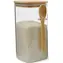 MAXXO Dóza na potraviny Bamboo 1200 ml / Borosilikátové sklo / Bambusové víčko a lžička / 21 x 10 x 12 cm