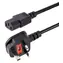 StarTech Power Cord UK Typ G - C13 3m černá / Napájecí kabel / Anglická koncovka / 250 V / 10 A