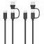 Speed Link STREAM / Sada nabíjecích kabelů / USB-C a USB-A na USB-C