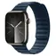 Devia Deluxe Magnetic Fiber Sea Blue / Řemínek / Apple Watch 44/45/46 mm / magnetický